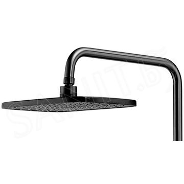 Душевая стойка Rea Rob black matt REA-P6627 с термостатом