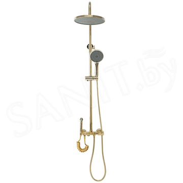 Душевая стойка Rea Max Gold REA-P6617