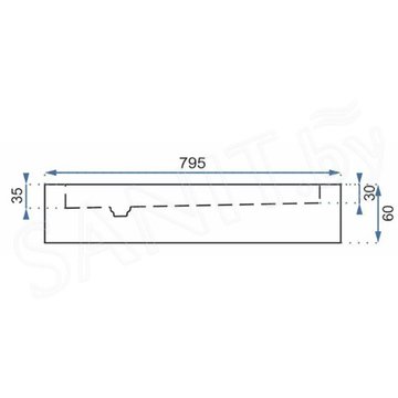 Душевой поддон Rea Look white REA-K7908 / REA-K7907