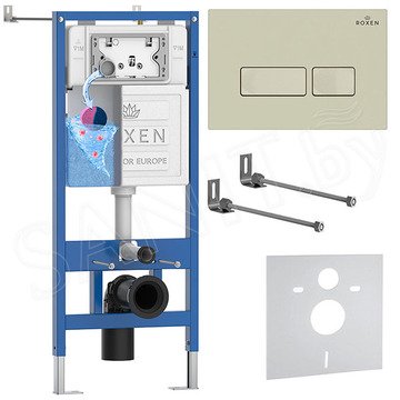 Комплект инсталляции 4 в 1 Roxen StounFix Dual Fresh 966623 с аромадозатором