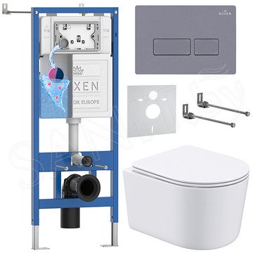 Комплект инсталляции 6 в 1 Roxen StounFix Dual Fresh 966808 с аромадозатором