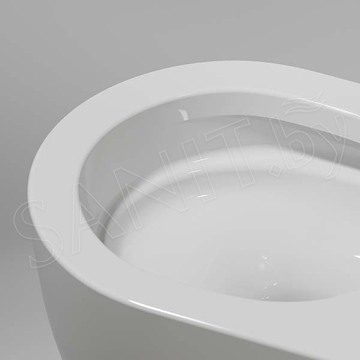 Подвесной унитаз CeramicaNova Modena CN6063 / CN6063MW Rimless Soft Close