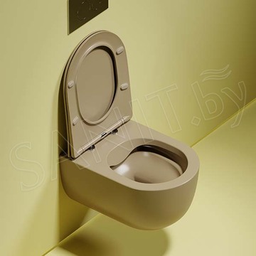Подвесной унитаз CeramicaNova Modena CN6063MC Rimless Soft Close