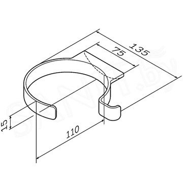 Держатель для фена AM.PM Inspire V2.0 A50A32322