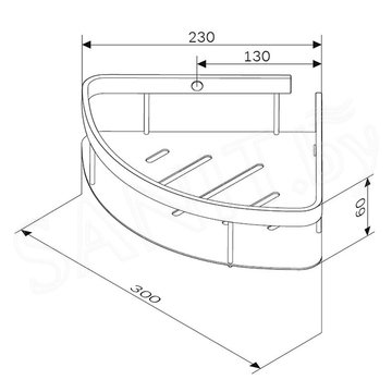 Полка AM.PM Sense L A7454122