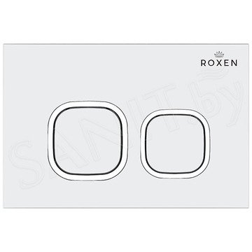 Комплект инсталляции Roxen StounFix Dual Fresh с удлиненными креплениями, аромадозатором, кнопкой смыва Santi 410280 и унитазом Laufen Pro Rimless