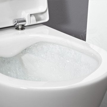 Комплект инсталляции Roxen StounFix Dual Fresh с удлиненными креплениями, аромадозатором, бежевой кнопкой смыва и унитазом Laufen Pro Rimless