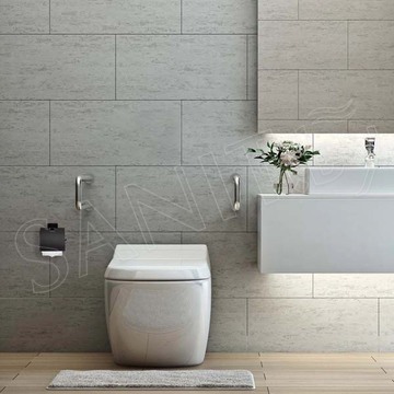 Держатель для туалетной бумаги Rea Oste 05 Black Matt 80045