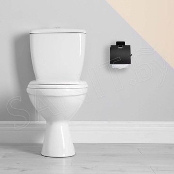 Держатель для туалетной бумаги Rea Oste 05 Black Matt 80045