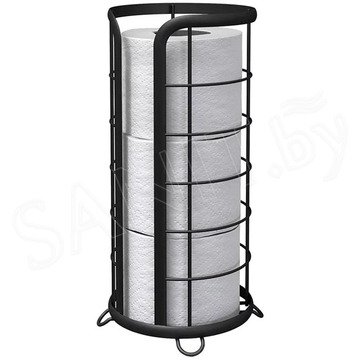 Держатель для туалетной бумаги Rea black matt 07014 напольный
