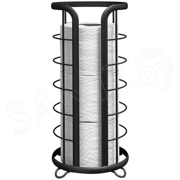 Держатель для туалетной бумаги Rea black matt 07014 напольный