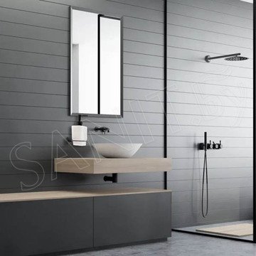 Дозатор для моющих средств Rea Oste 06 black matt 80047