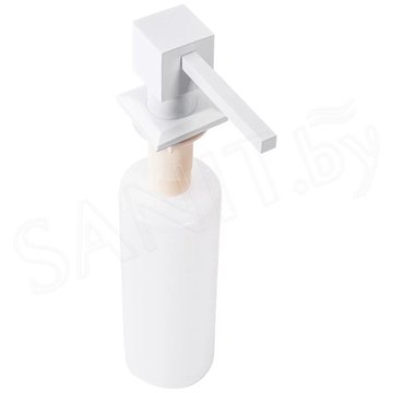 Дозатор для моющих средств Rea white square BAT-05010