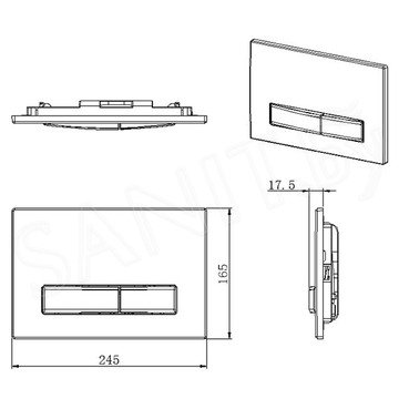 Комплект инсталляции Geberit Sigma UP320 111.309.HH.1 c унитазом Roxen Antares 530185-01