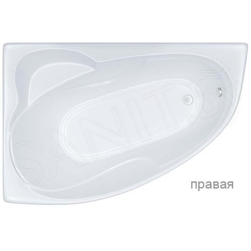Акриловая ванна Triton Изабель NEW правосторонняя