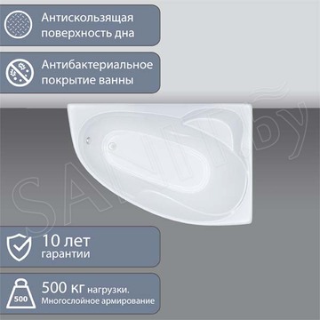 Акриловая ванна Triton Изабель NEW правосторонняя