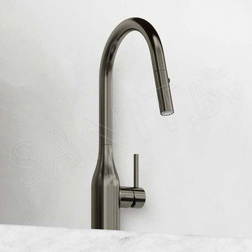 Смеситель для кухонной мойки Sancos Grand SC4002GG с выдвижным изливом
