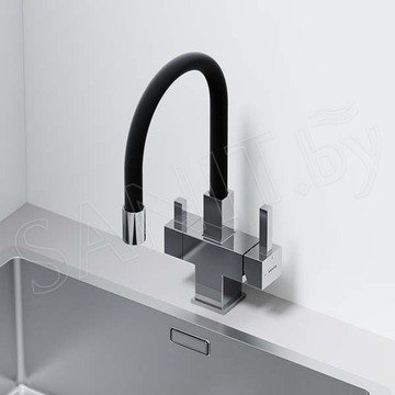 Смеситель для кухонной мойки Sancos Arno SC4005CH с подключением к фильтру воды