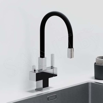 Смеситель для кухонной мойки Sancos Arno SC4005CH с подключением к фильтру воды