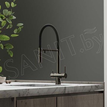 Смеситель для кухонной мойки Sancos Imola SC4010GG с подключением к фильтру воды