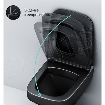 Подвесной унитаз AM.PM Inspire V2.0 FlashClean C50A1700MBSC