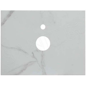 Столешница Aquanet Nova Lite 60 / 75 / 90 / 100 мрамор AB01