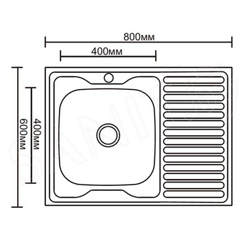 Кухонная мойка Ledeme L68060-6 / L98060-6 L/R