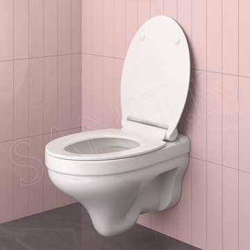 Комплект инсталляции Berges Novum 525 c кнопкой O2 / O3, унитазом Albit S и сиденьем Top Slim SO