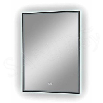 Зеркало Континент Garcia LED черное