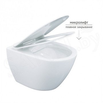 Комплект инсталляции Berges Atom Line 410 c кнопкой черной, унитазом Puma XL Rimless и сиденьем Toma Slim SO