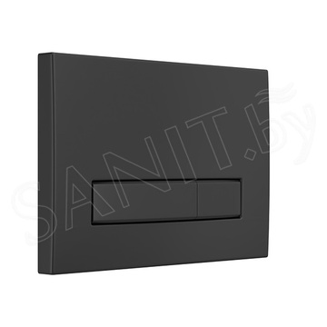 Комплект инсталляции Berges Atom Line 410 c кнопкой черной и унитазом Quattro S Rimless Soft Close