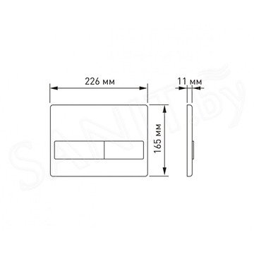 Комплект инсталляции Berges Novum 525 c кнопкой L5 и унитазом Vita Rimless Soft Close