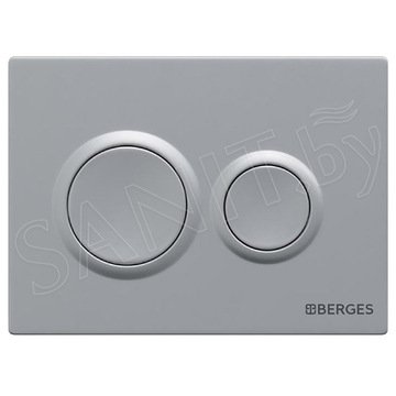 Комплект инсталляции Berges Novum 525 c кнопкой O2 / O3 и унитазом Vita Rimless Soft Close