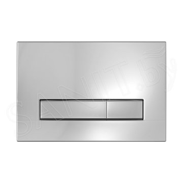 Комплект инсталляции Berges Atom Line 410 c кнопкой хром и унитазом Vita Rimless Soft Close