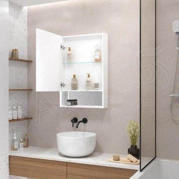Шкаф-зеркало Континент Filit LED белый