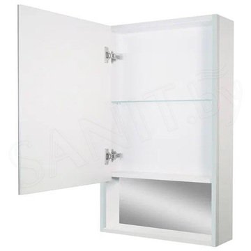 Шкаф-зеркало Континент Filit LED белый