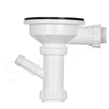 Кухонная мойка Wisent WS-37050B+WW405B+W302644B с коландером и дозатором