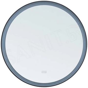 Зеркало Aquanet Тренд D 60 / 70 / 80 / 90 Led черный