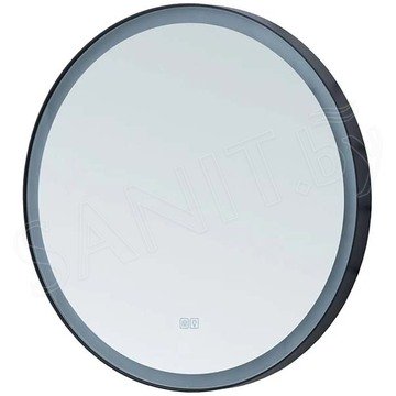Зеркало Aquanet Тренд D 60 / 70 / 80 / 90 Led черный