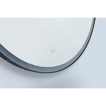 Зеркало Aquanet Тренд D 60 / 70 / 80 / 90 Led черный