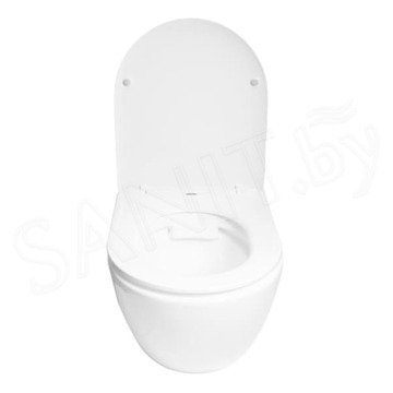 Комплект инсталляции Berges Аtom 410 c кнопкой и унитазом SantiLine SL-5005