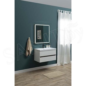 Зеркало Aquanet Nova Lite 60 / 75 / 90 / 100 Led дуб рошелье