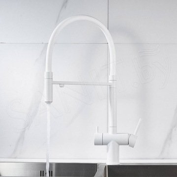 Смеситель для кухонной мойки Shevanik S178C с подключением к фильтру воды