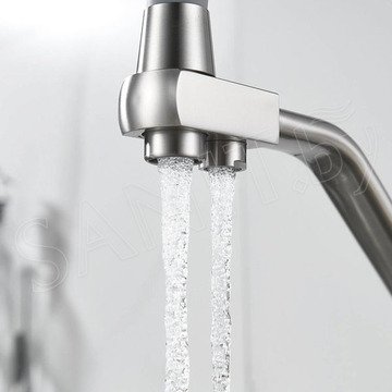 Смеситель для кухонной мойки Shevanik S968L с подключением к фильтру воды