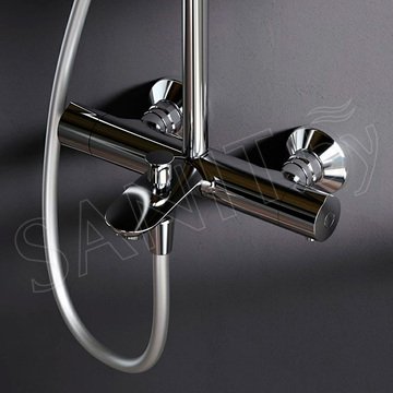Душевая стойка AM.PM Spirit V2.0 F0770A510 с термостатом