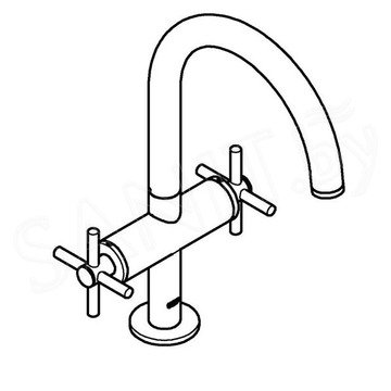 Смеситель для умывальника Grohe Atrio New 21019003