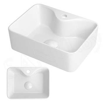 Комплект 2 в 1 умывальник Roxen Lex mini 110190-CH с донным клапаном