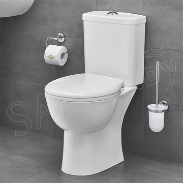 Напольный унитаз Grohe Bau Ceramic 39347000 безободковый с крышкой Soft Close