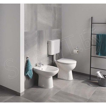 Приставной унитаз Grohe Bau Ceramic 39430000 безободковый