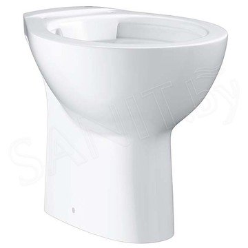 Приставной унитаз Grohe Bau Ceramic 39431000 безободковый